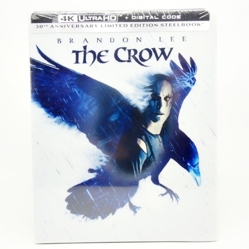 THE CROW 30TH ANNIVERSARY LIMITED EDITION STEELBOOK [4K UHD + Digital] NEW
